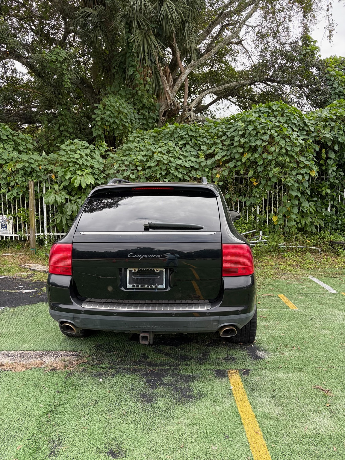 Porsche Cayenne S rear view